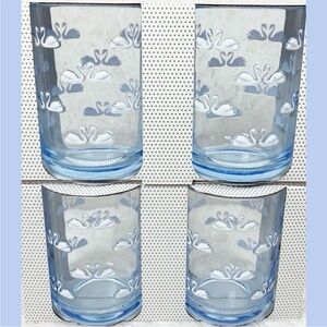 Cupcakes and Cashmere Swan Tumblers – Set of 4 | Romantic Cottagecore Drinkware